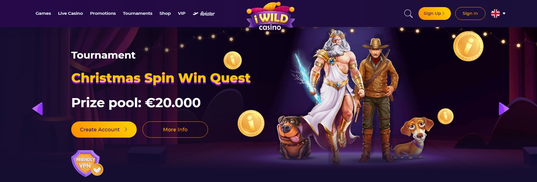 Μπόνους και προσφορές I Wild Casino